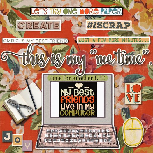Little Butterfly Wings I-Scrapbook Kit (January Featured Kit)