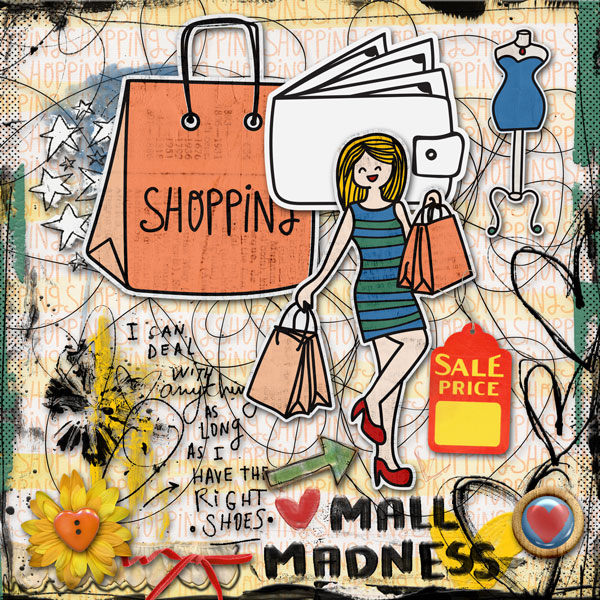 Little Butterfly Wings - Mall Madness - SOSN - March 17th 2021
