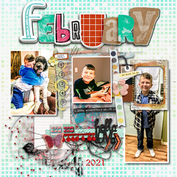 Little Butterfly Wings/SBasic Collab "January to June {February}