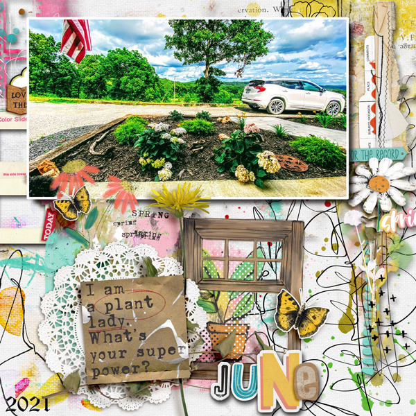 Little Butterfly Wings/SBasic Collab "January to June" {June}