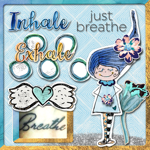Little Butterfly Wings September Just Breathe Kit