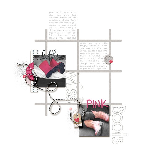 Little Miss Pink Boots