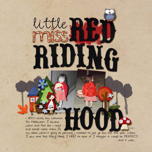Little Miss Riding Hood