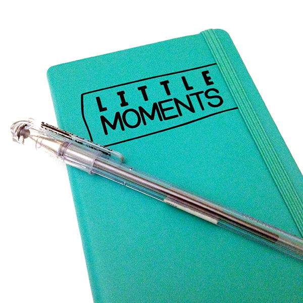 Little Moments Notebook Cover