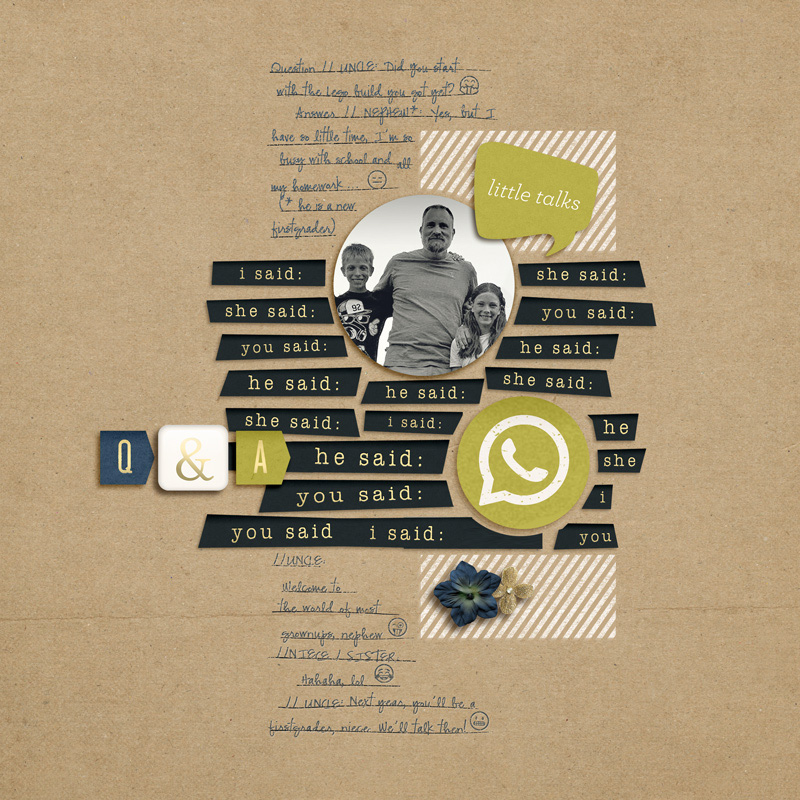 Little Talks - On Whatsapp [LOD24 / Day 38: One Little Bird]