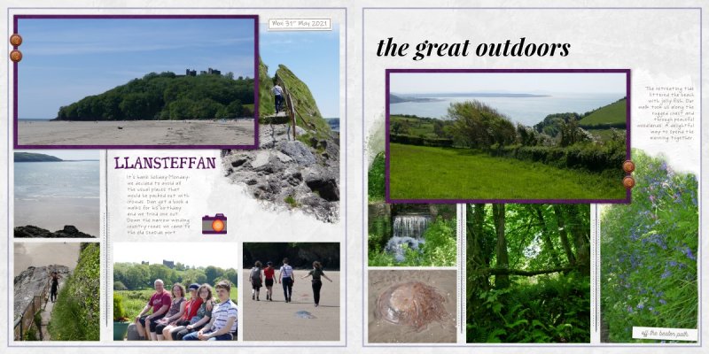 Llansteffan (2 Pager)