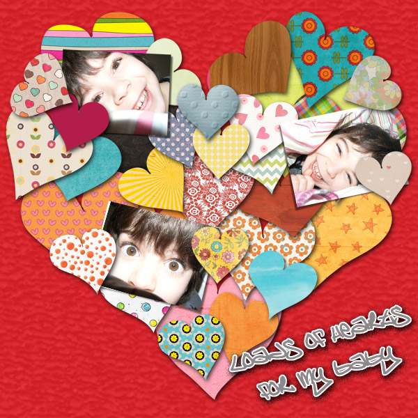 Loads of Hearts for my Baby