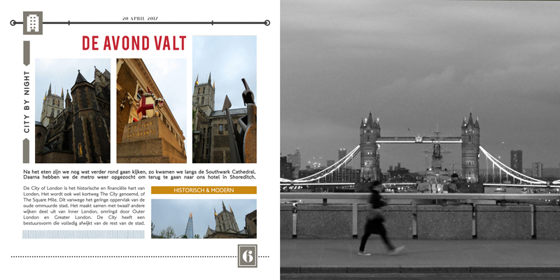 London 2017 Photo Album - DOUBLE SPREAD #1