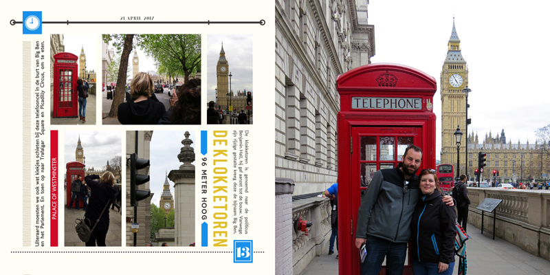 London 2017 Photo Album - DOUBLE SPREAD #3