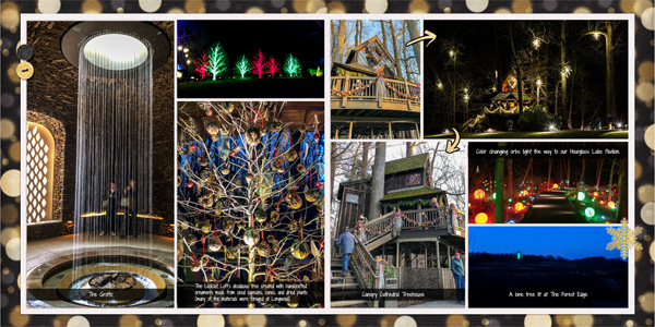 Longwood Gardens - Grotto, Treehouse, and more lights