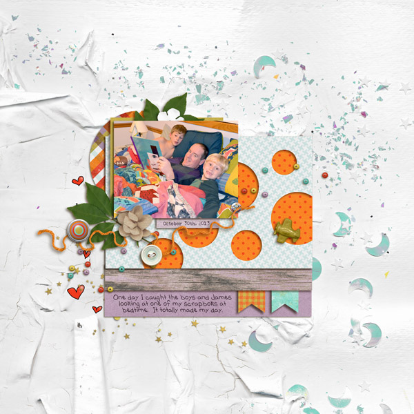 Looking at Scrapbooks