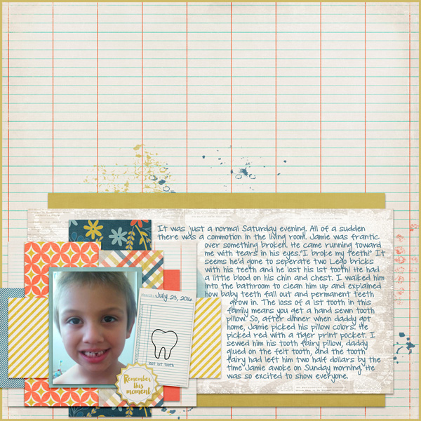 Lost Tooth-July Challenge