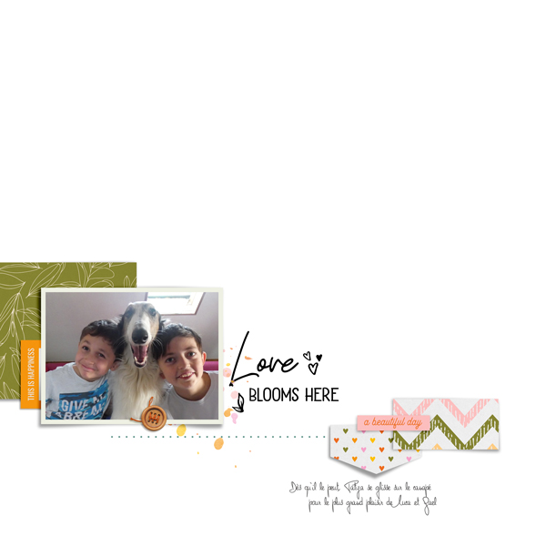 Love blooms here