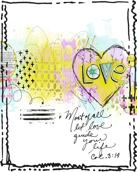 Love-canvas (Love our Designers - Lynne-Marie)