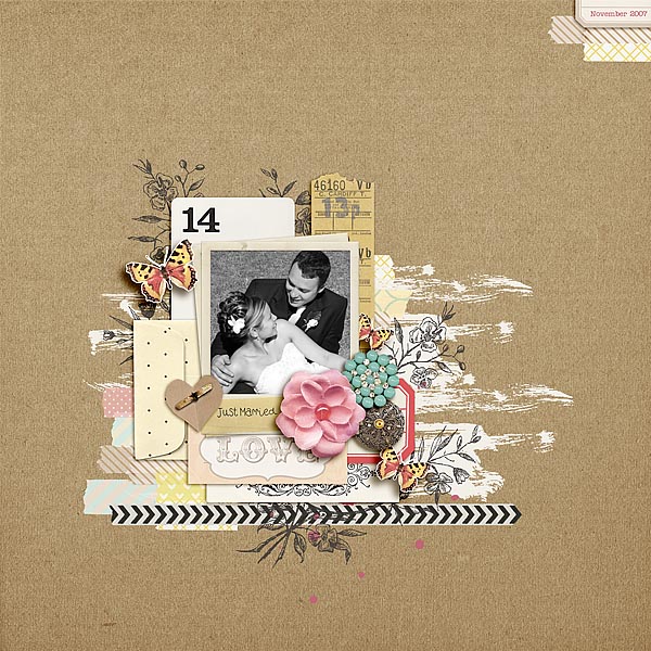 Love (feautured kit challenge)