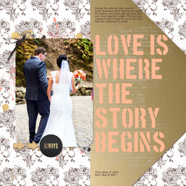 Love is where the story begins