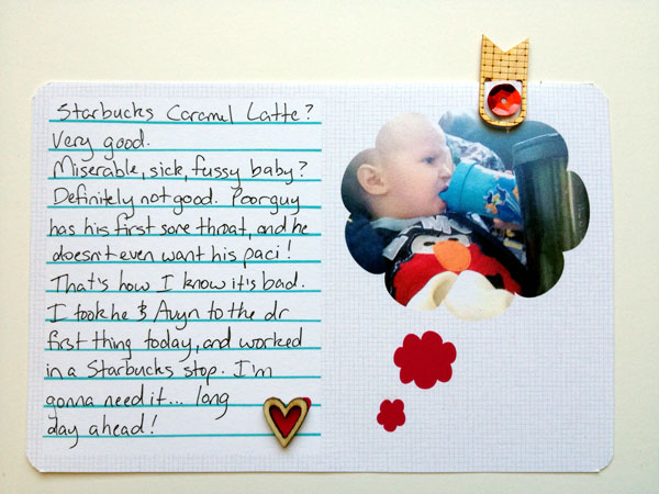 Love It 4x6 journal card