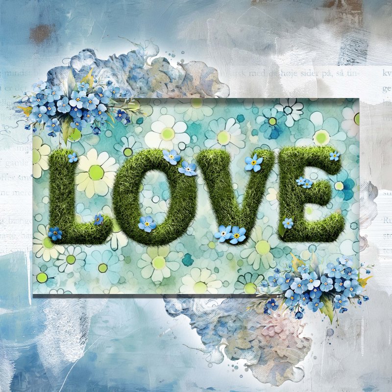 LOVE Large Tee Shirt Design