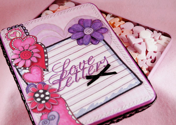 Love Letters Candy Tin