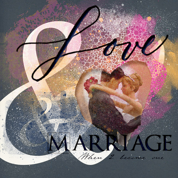 Love & Marriage (Feb- Prod Paint challenge)