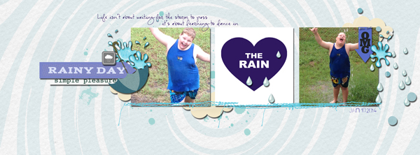 Love the Rain Facebook Cover
