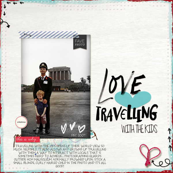 Love travelling