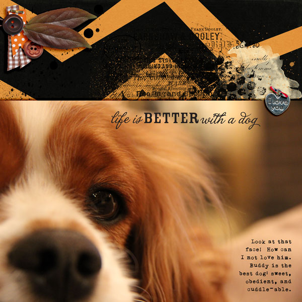 Love You, Buddy - Feb. Journaling Challenge