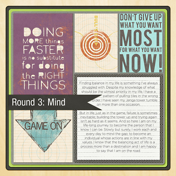 Love Yourself - Round 3 Mind: Game On