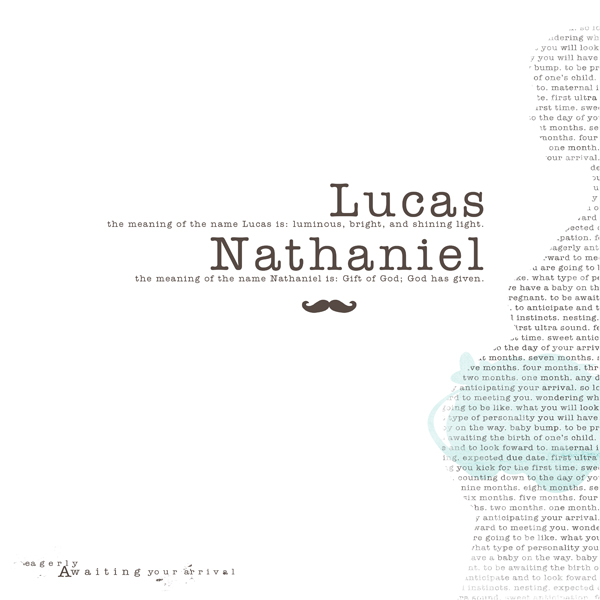 Lucas Nathaniel Name