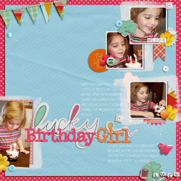 Lucky Birthday Girl