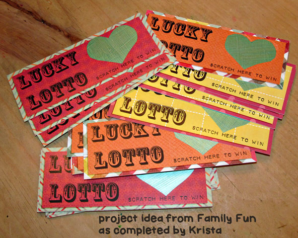 Lucky Lotto Valentine