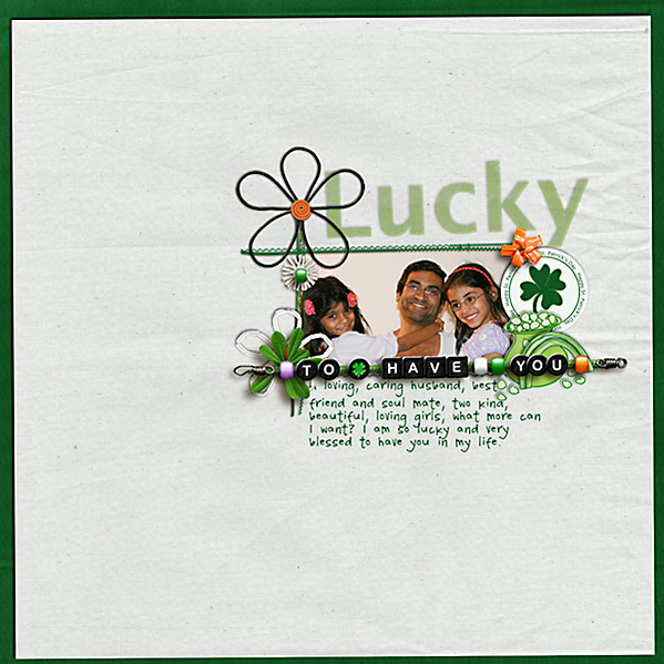Lucky to have you