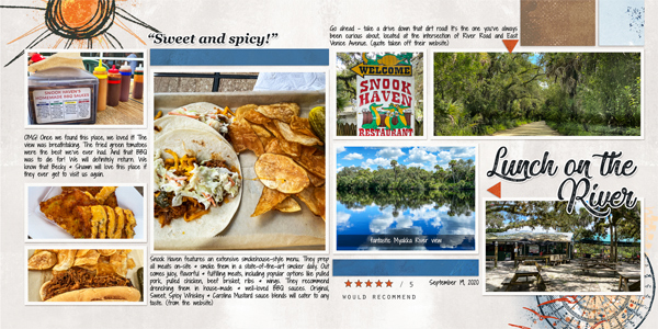 Lunch at Snook Haven