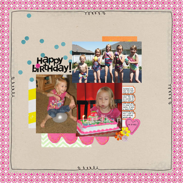 Lyndsey's 5th bday