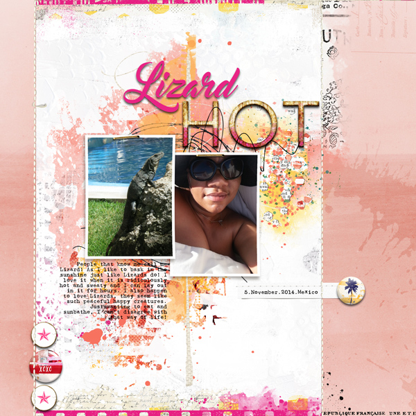 Lynn Grieveson: July 2020 Recipe Challenge - Lizard Hot