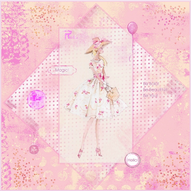 Lynn Grieveson-June Designer-Scraplift Challenge-Be Beautiful