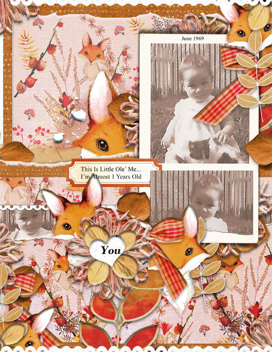 Lynn Grieveson-October 2020-Scrap-An-Old-Photo Challenge-Little Ole Me