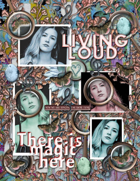 Lynn Grieveson-Template Challenge-August-Live Life Your Own Way