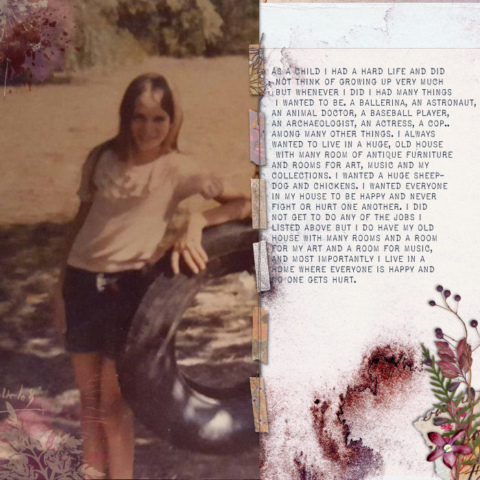 Lynn Grievesons May 2024 Challenge Describe Yourself As A Child