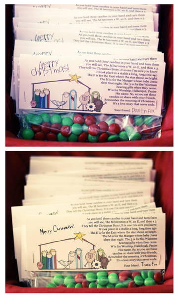 M&Ms - The Christmas Story