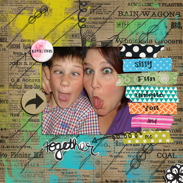 M3 Oct. Challenge #2-Scraplift: A Simple Mess