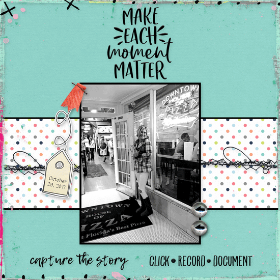 Make each moment matter (Slow Scrap with Justine)
