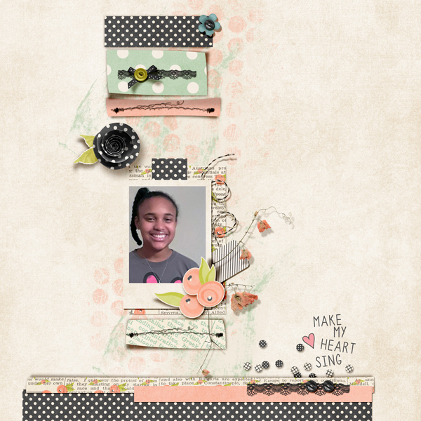 Make My Heart Sing - Sept Scraplift