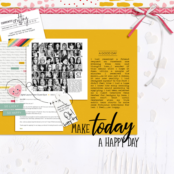 Make today a happy day