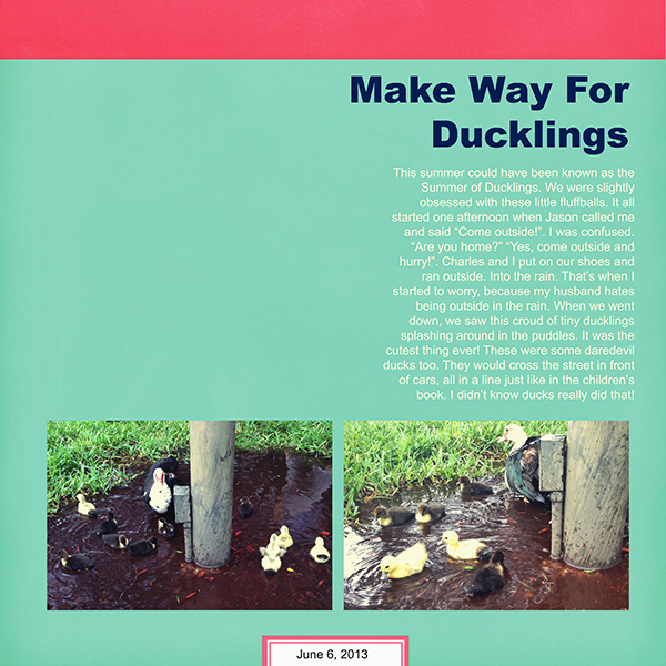 Make Way for Ducklings
