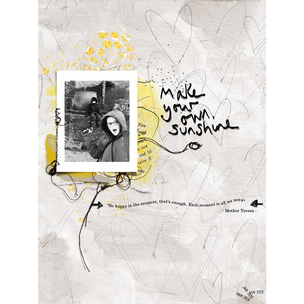Make your own sunshine - MOC jour 16