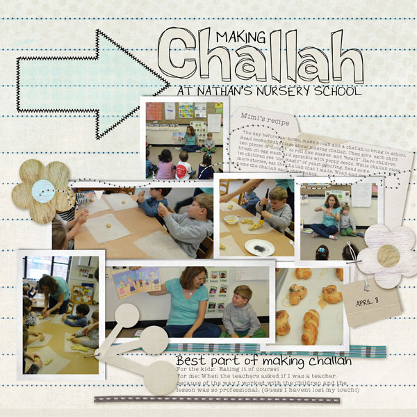 making challah