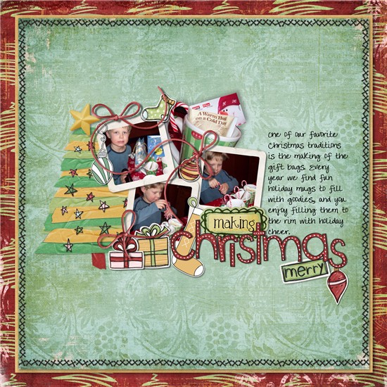 making Christmas merry