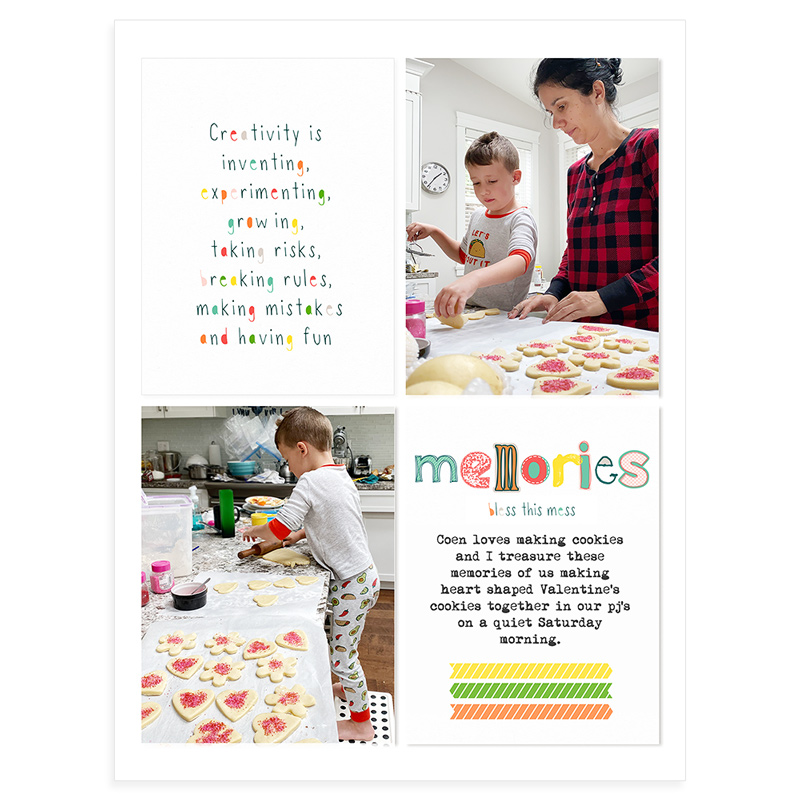 Making cookies and memories