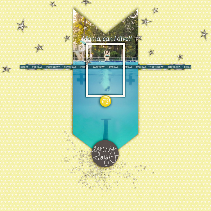 Mama, can I dive?